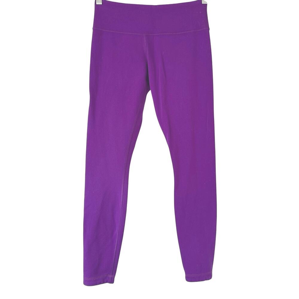 Lululemon Fuchsia Purple Leggings 28” Womens Size 6 Activewear Yoga